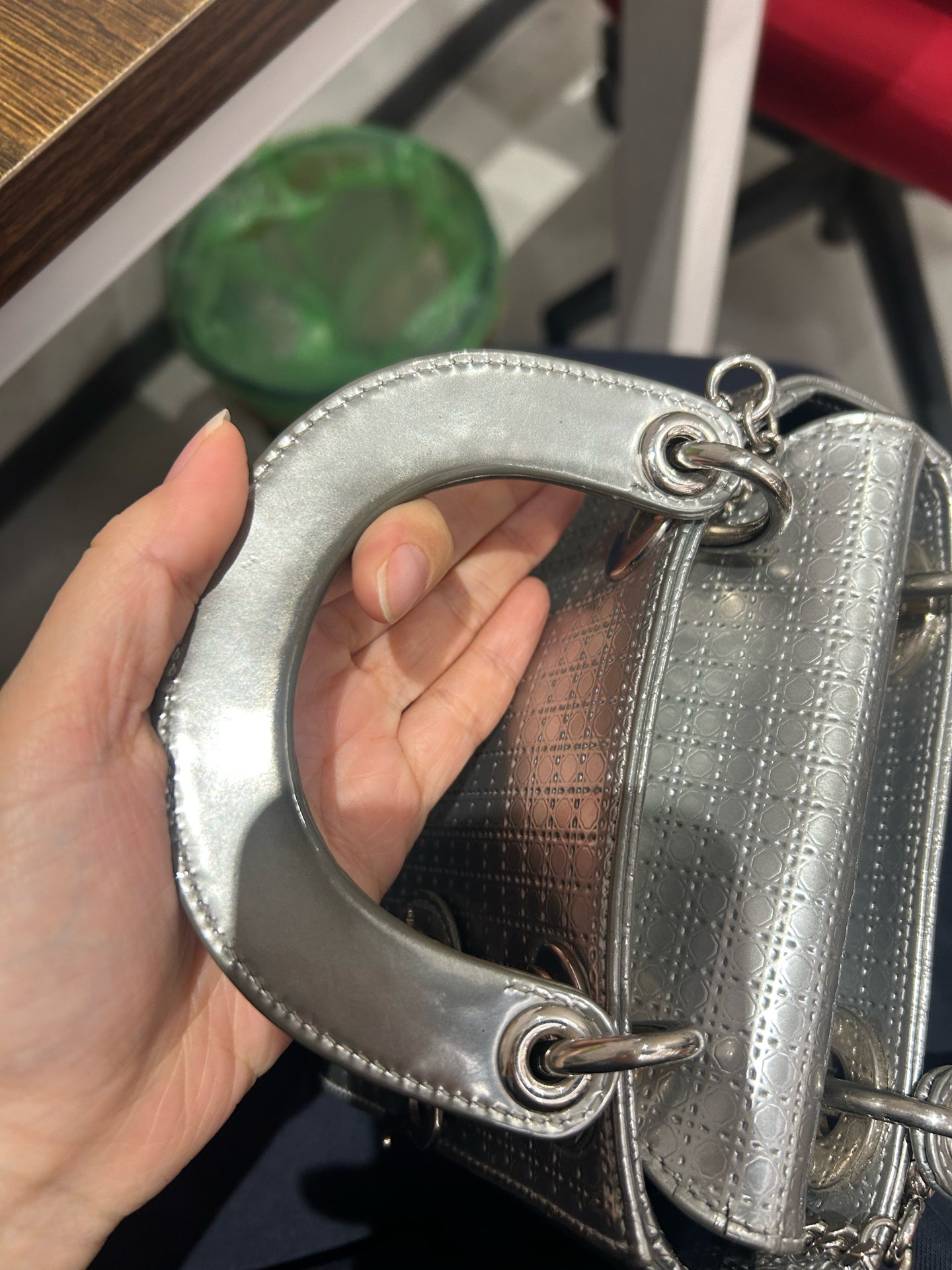 Dior Silver Crossbody