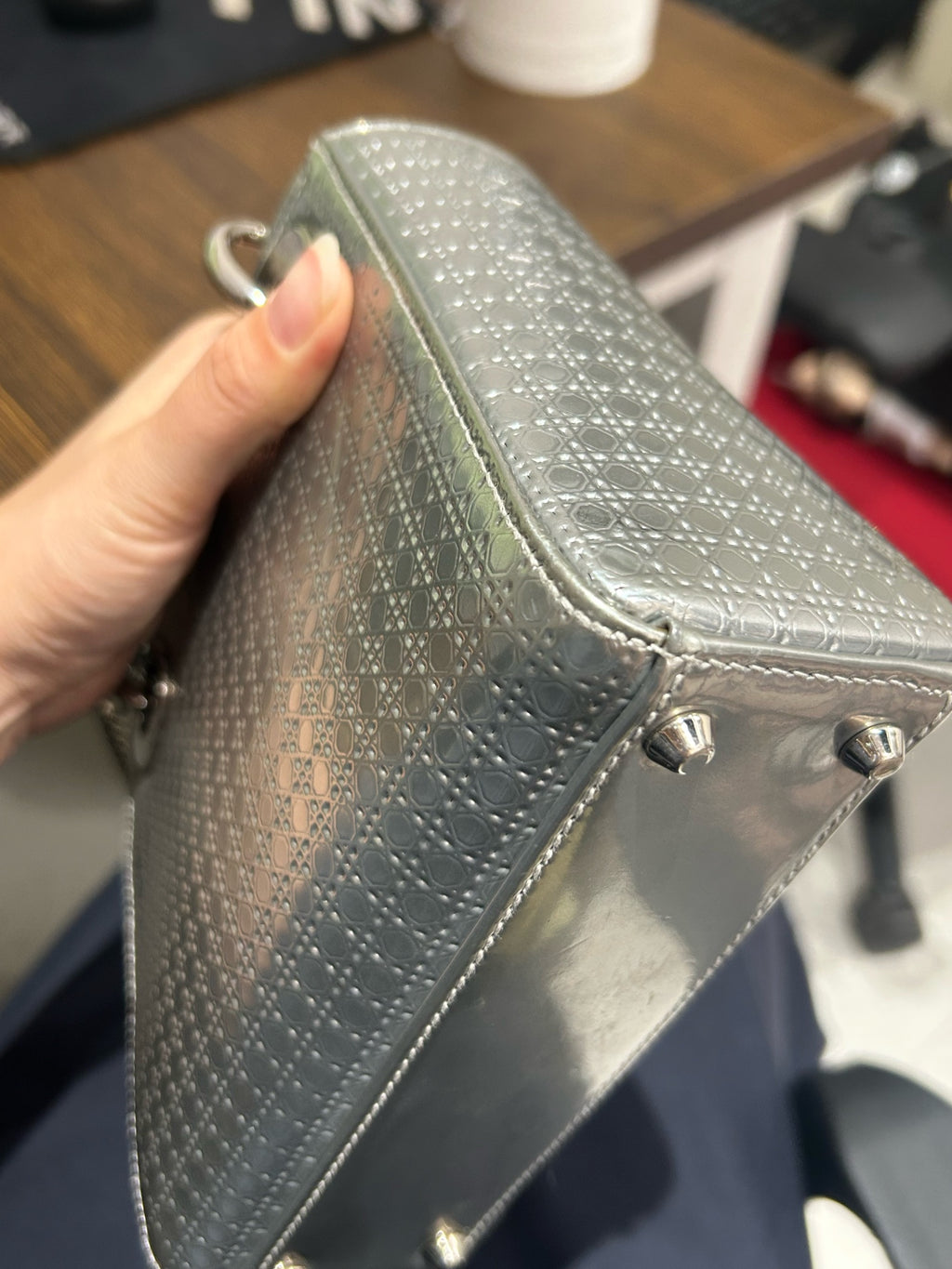 Dior Silver Crossbody