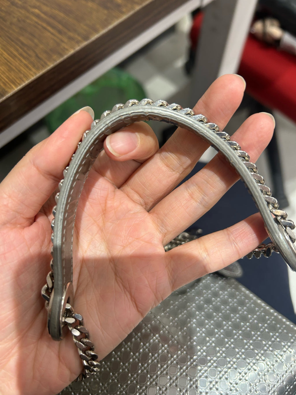 Dior Silver Crossbody