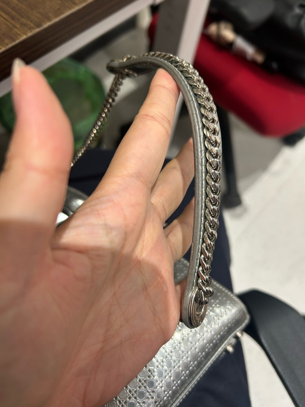 Dior Silver Crossbody