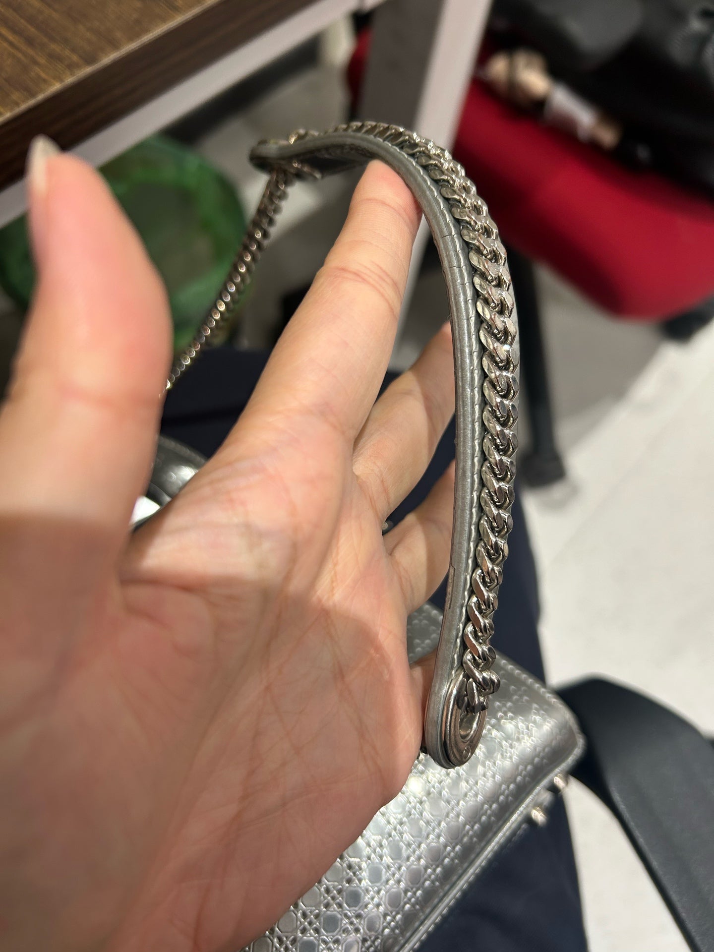 Dior Silver Crossbody