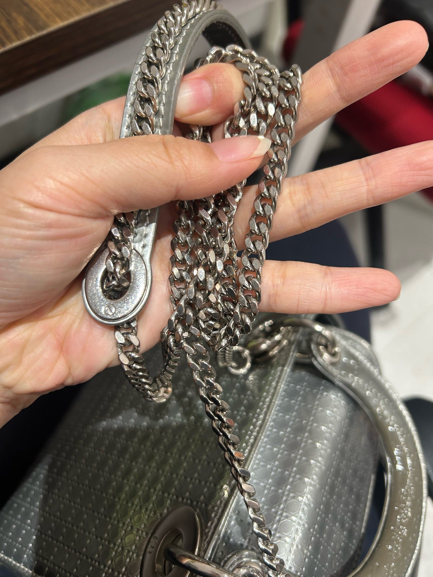 Dior Silver Crossbody