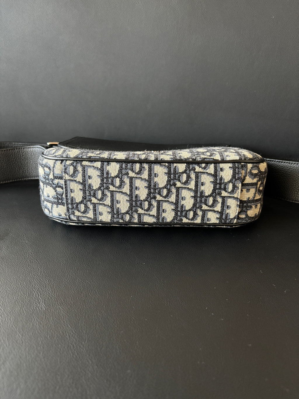 Dior Black Saddle Bag