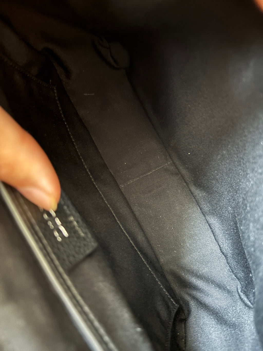 Dior Black Saddle Bag