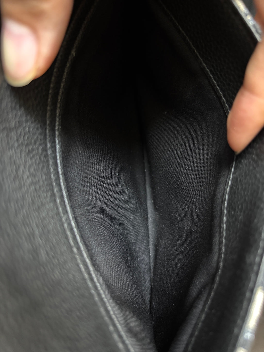 Dior Black Saddle Bag