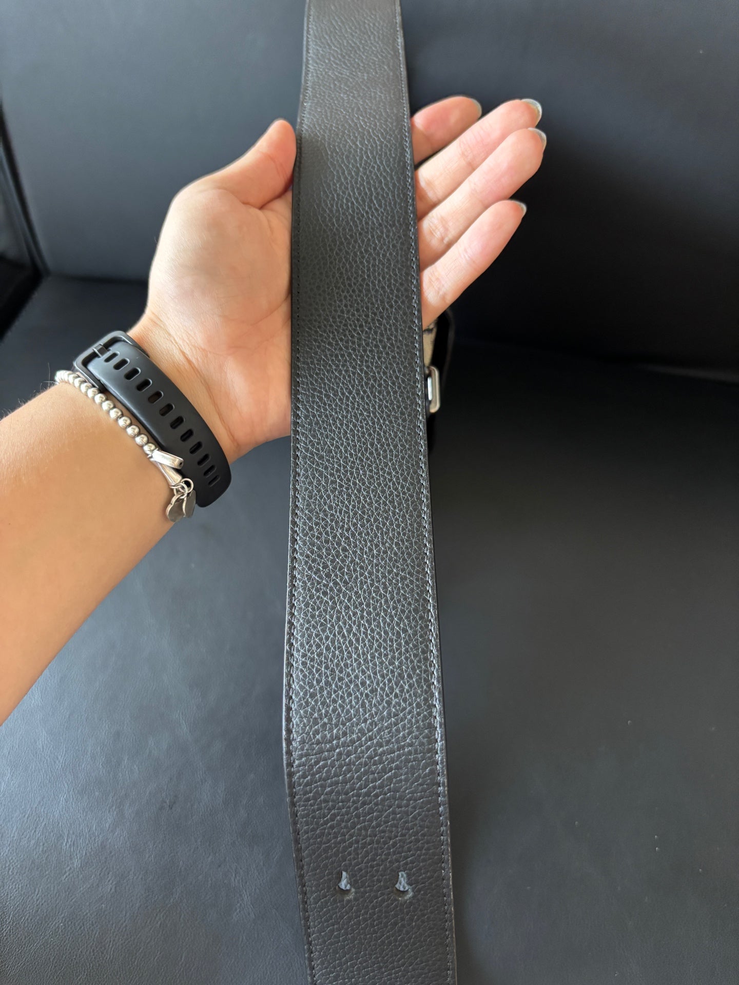 Dior Black Saddle Bag