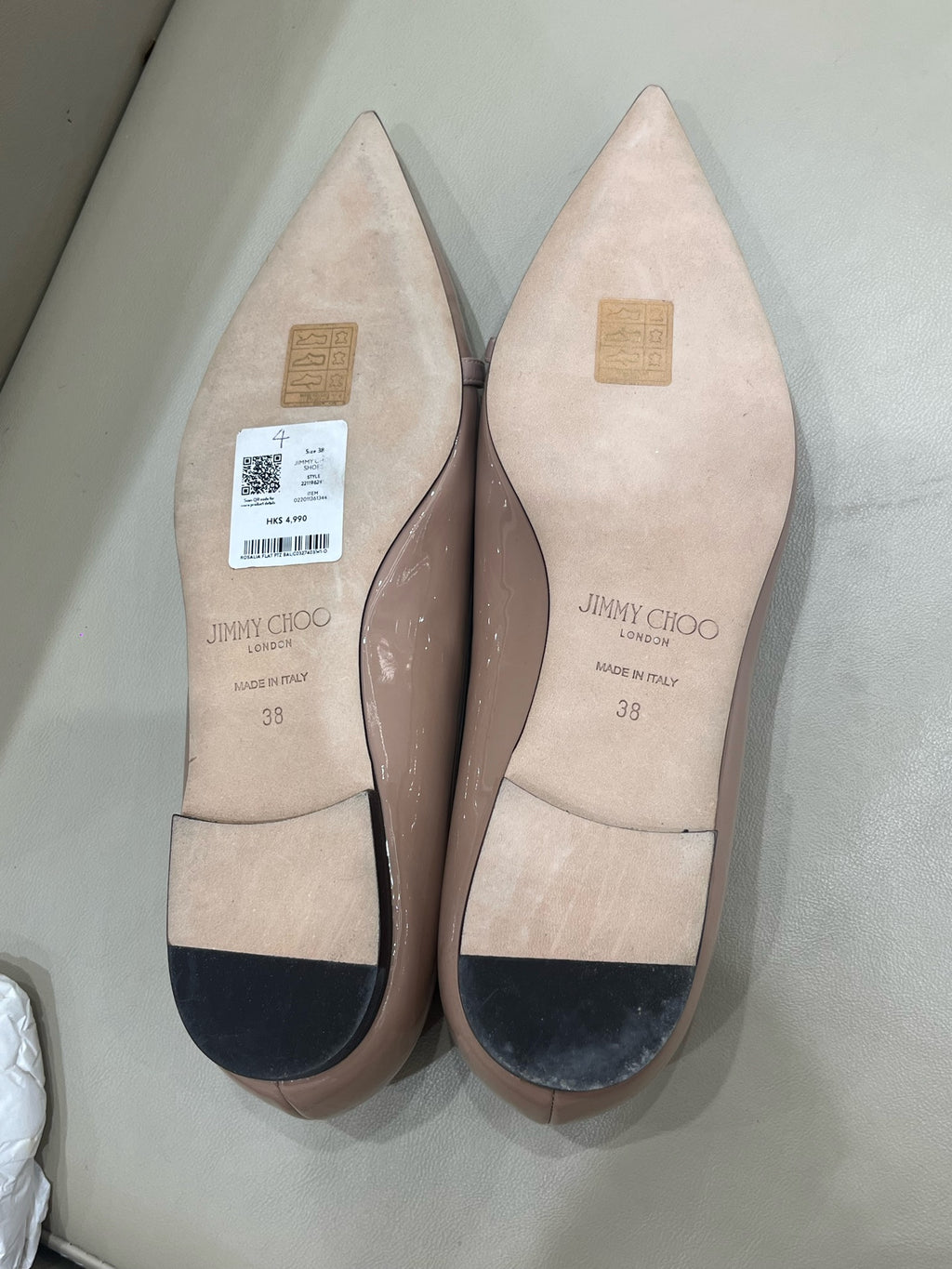 Jimmy Choo Pink Flat shoes