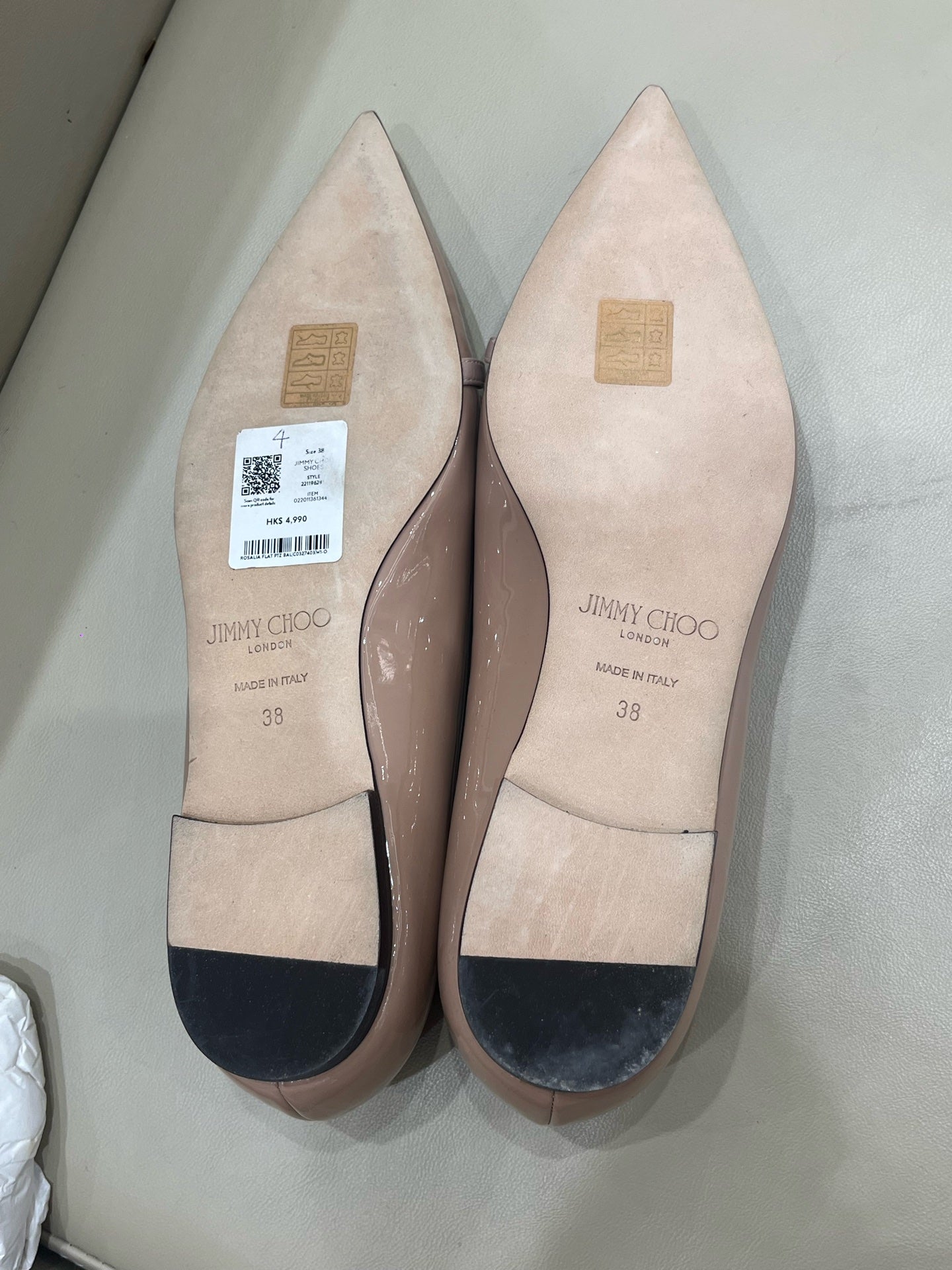 Jimmy Choo Pink Flat shoes