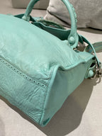Balenciaga GIANT CITY Green Shoulder Bag 281770-D94JN-4630