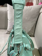 Balenciaga GIANT CITY Green Shoulder Bag 281770-D94JN-4630