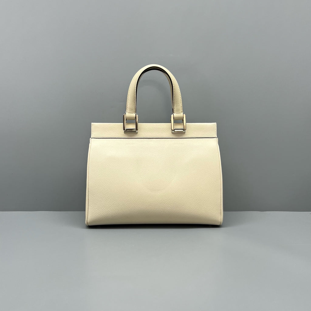 Gucci White Satchel