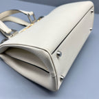 Gucci White Satchel