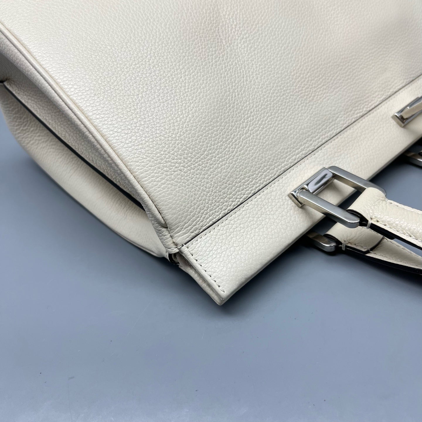 Gucci White Satchel