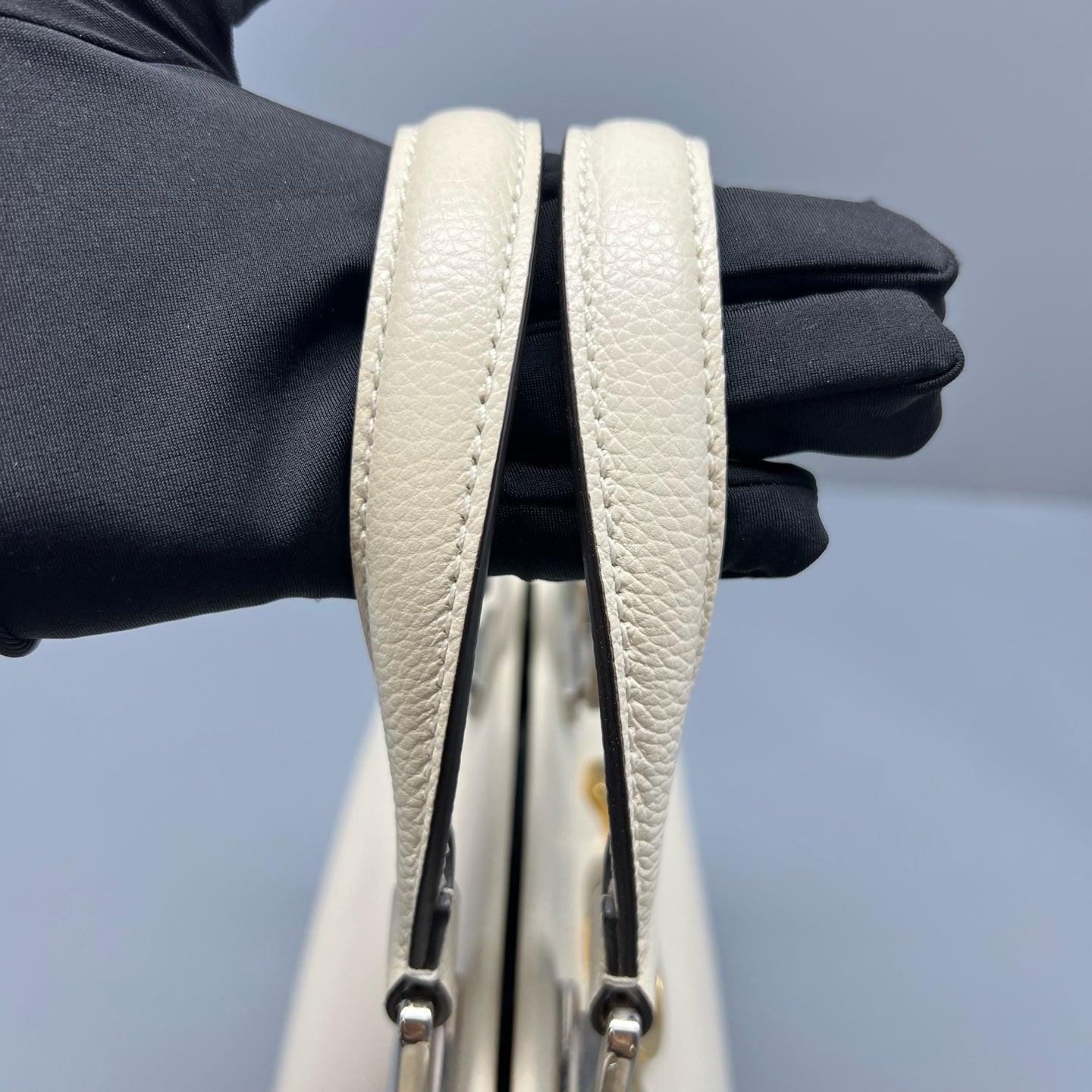 Gucci White Satchel