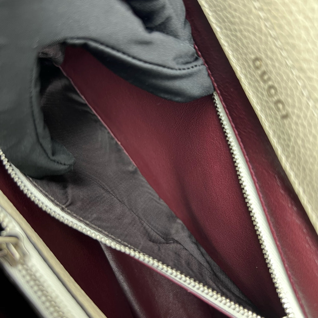 Gucci White Satchel