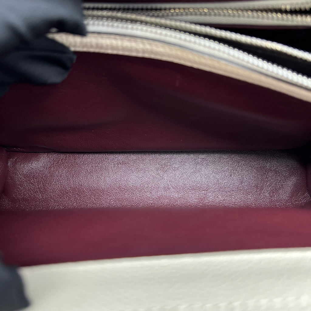 Gucci White Satchel