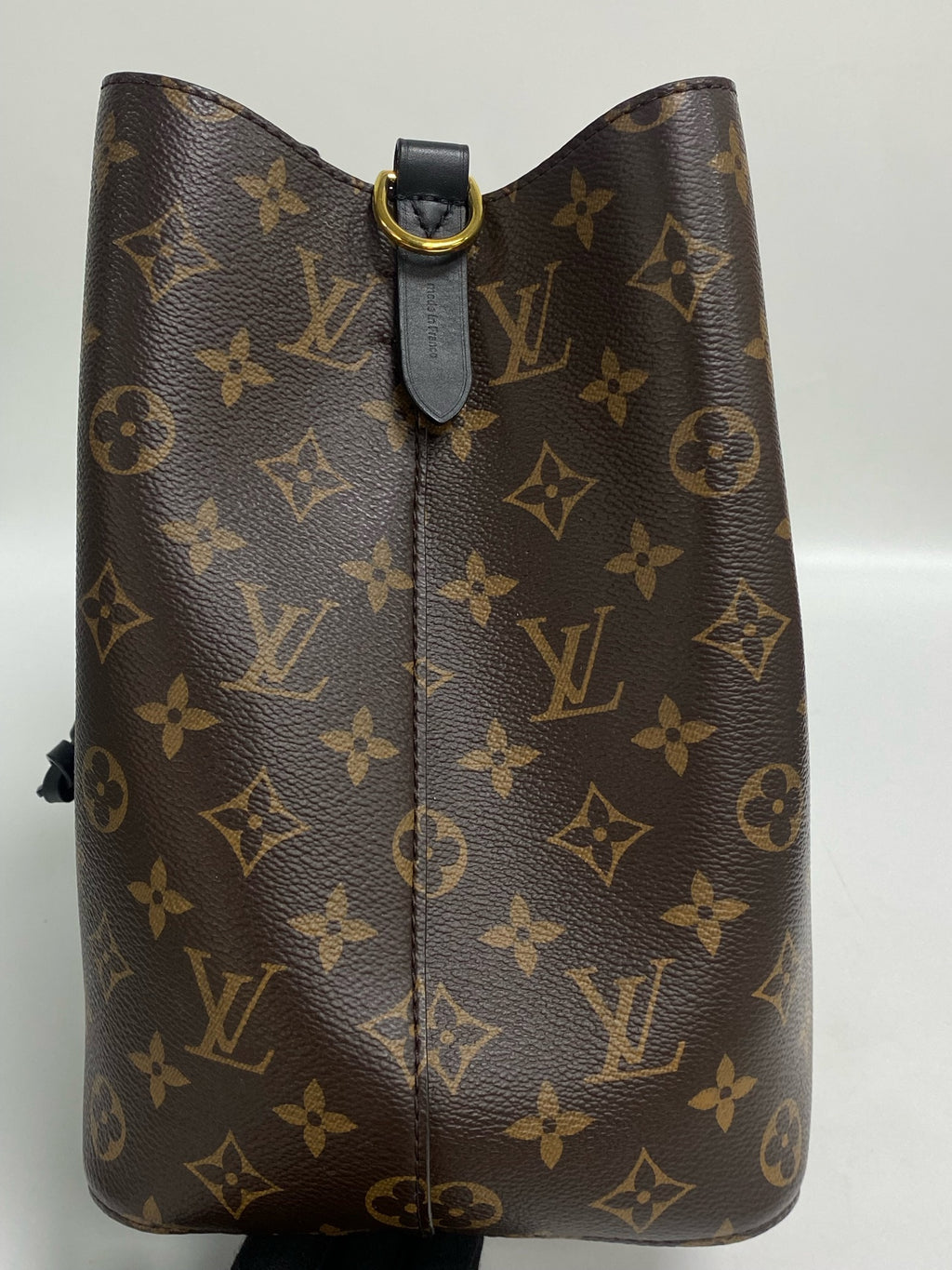 Louis Vuitton Leather Black Bucket & Drawstring Bag