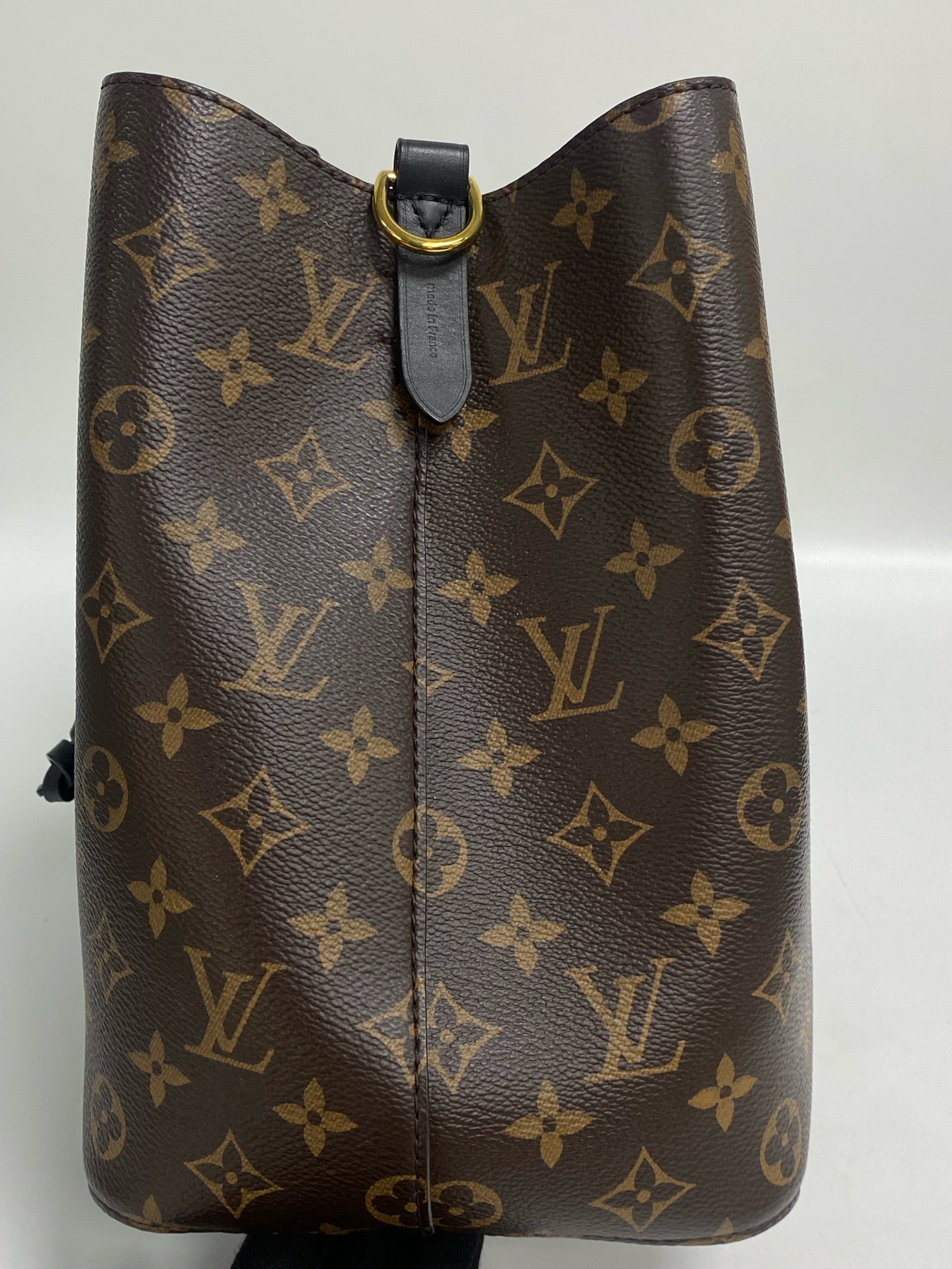 Louis Vuitton Leather Black Bucket & Drawstring Bag