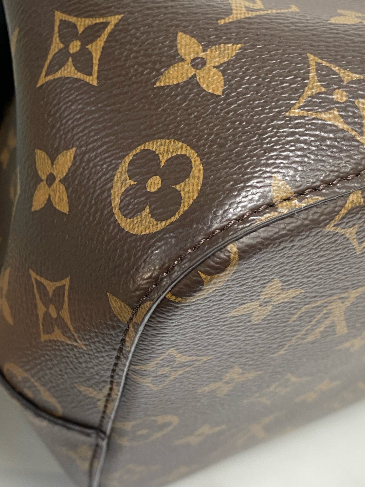 Louis Vuitton Leather Black Bucket & Drawstring Bag