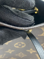 Louis Vuitton Leather Black Bucket & Drawstring Bag