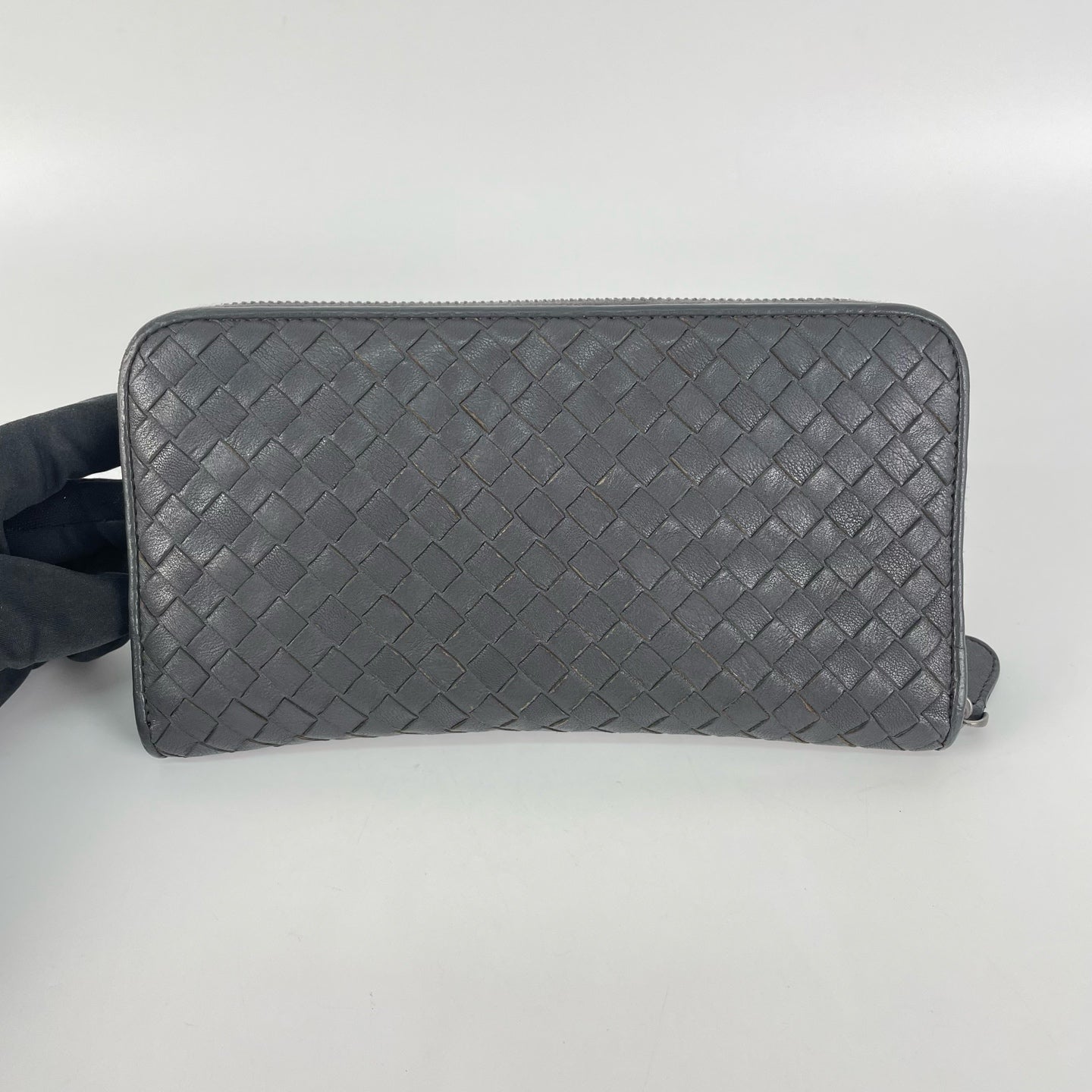 Bottega Veneta Gray Clutch