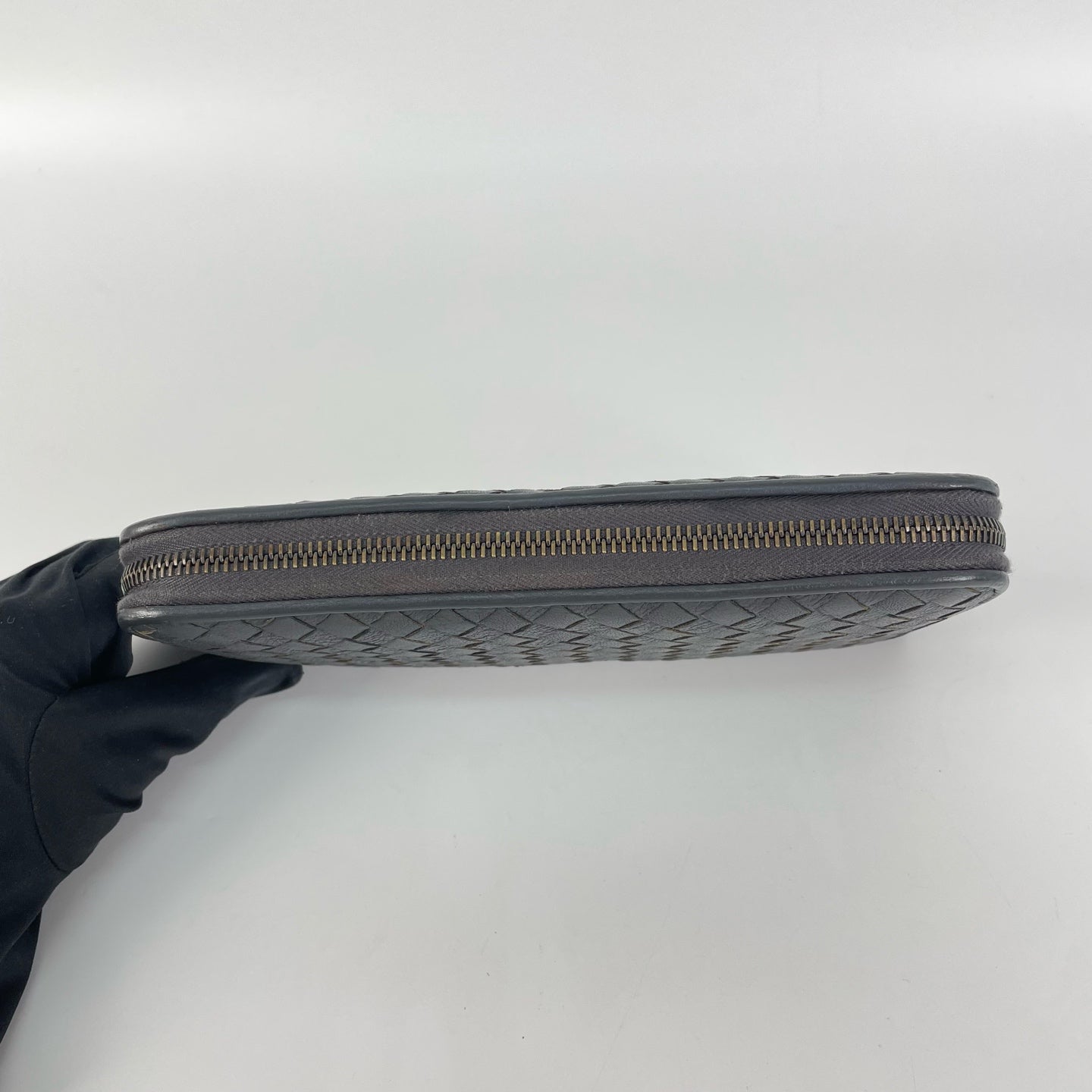 Bottega Veneta Gray Clutch