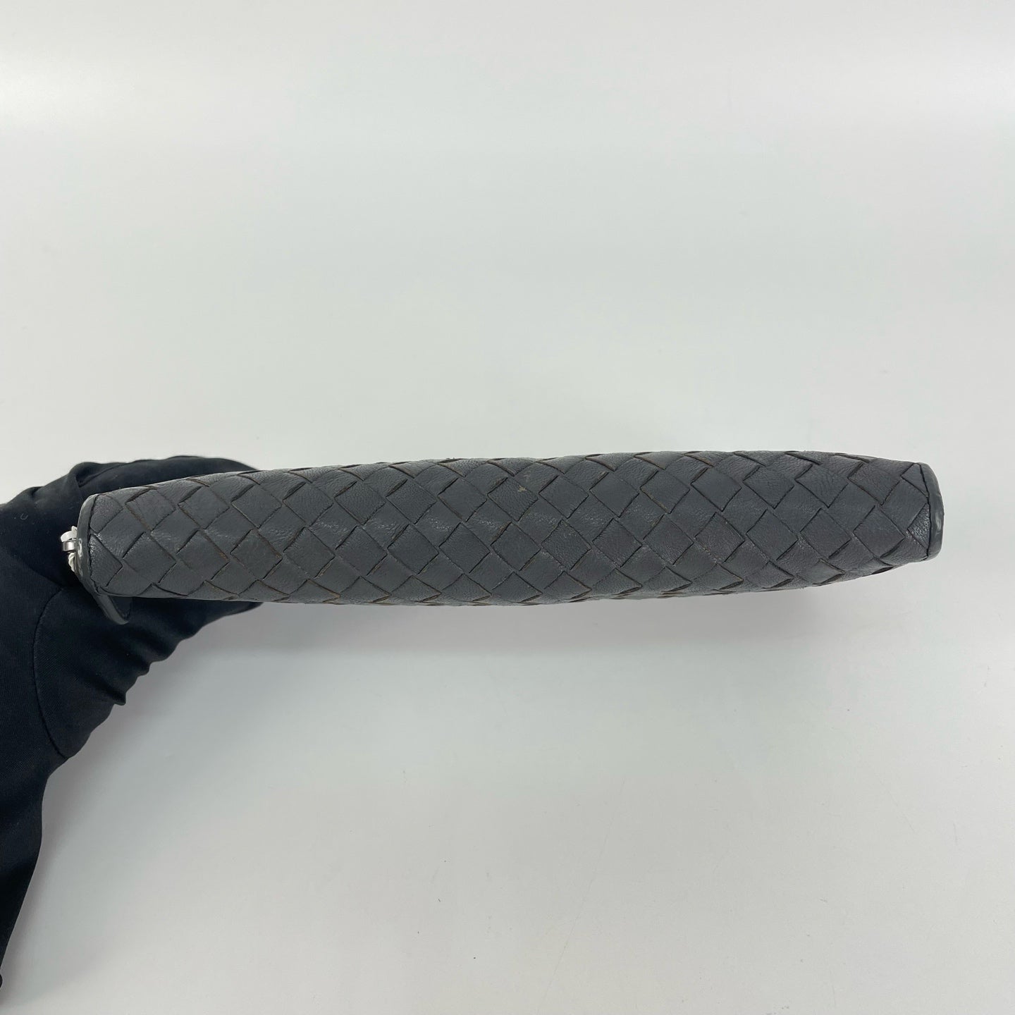 Bottega Veneta Gray Clutch