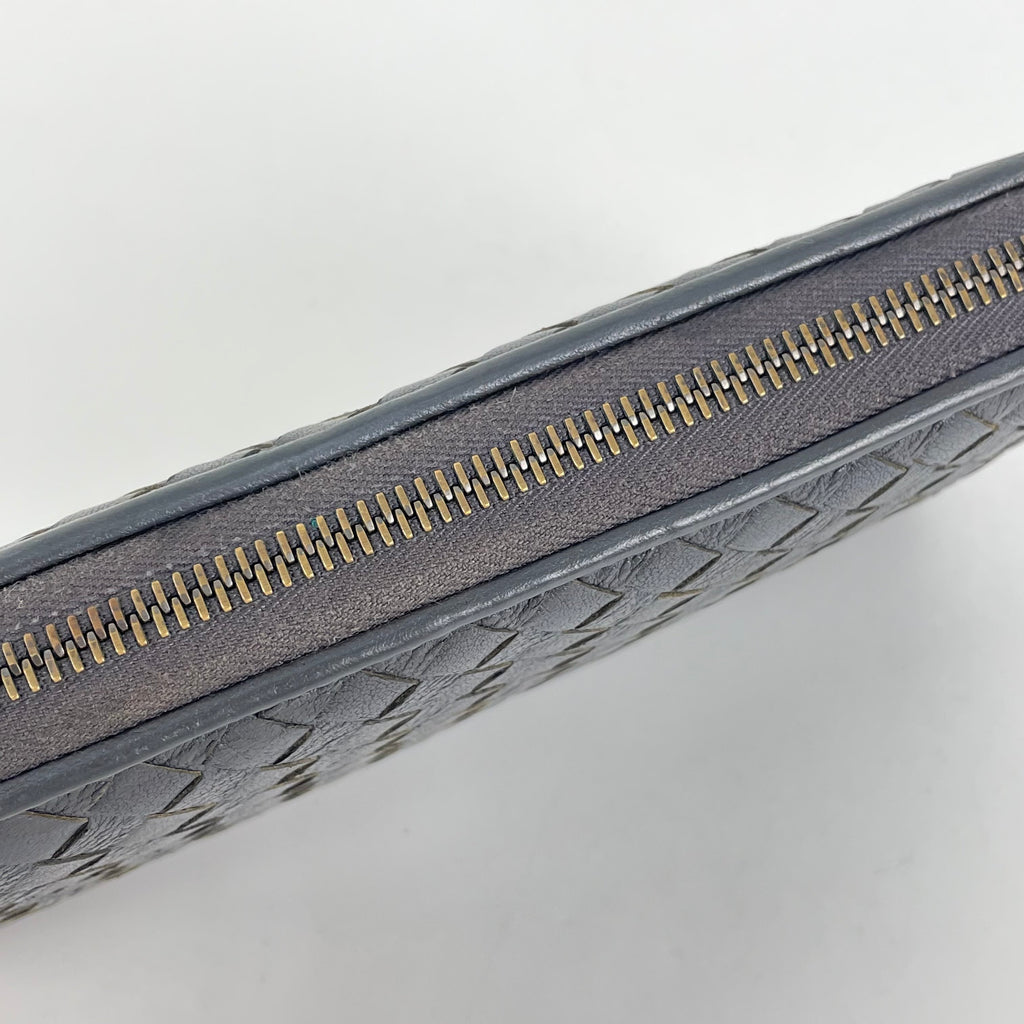 Bottega Veneta Gray Clutch