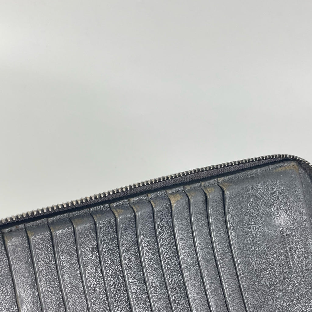 Bottega Veneta Gray Clutch