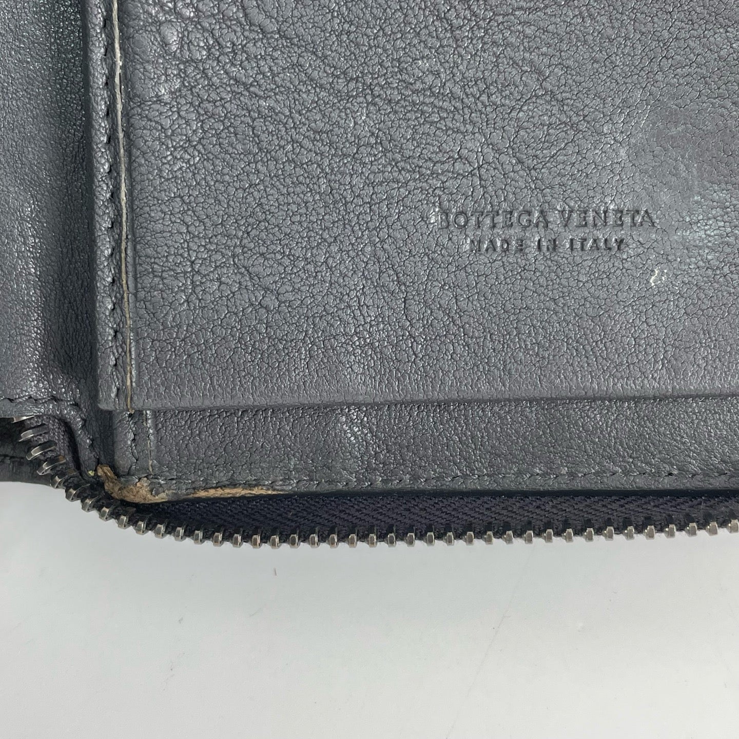 Bottega Veneta Gray Clutch