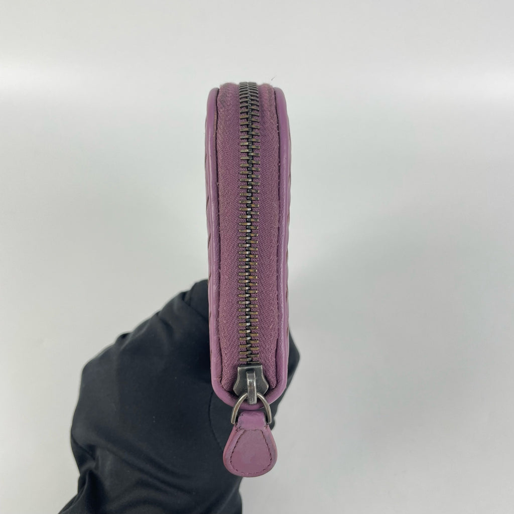 Bottega Veneta Purple Clutch