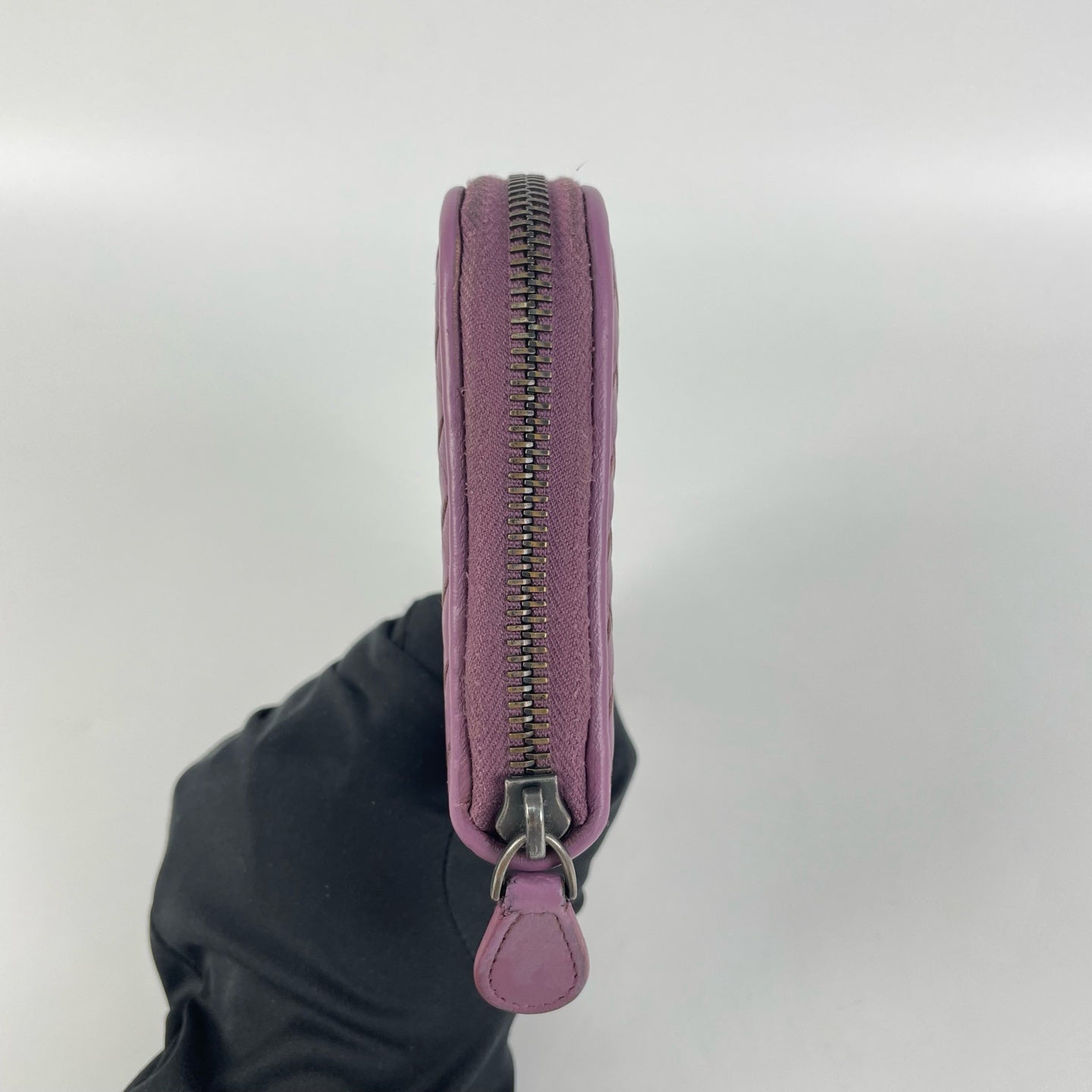 Bottega Veneta Purple Clutch