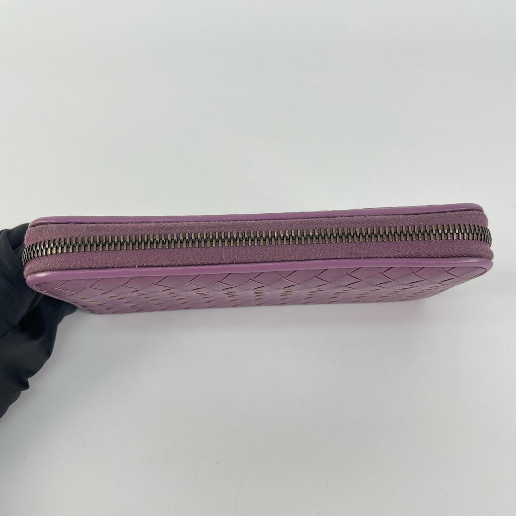 Bottega Veneta Purple Clutch