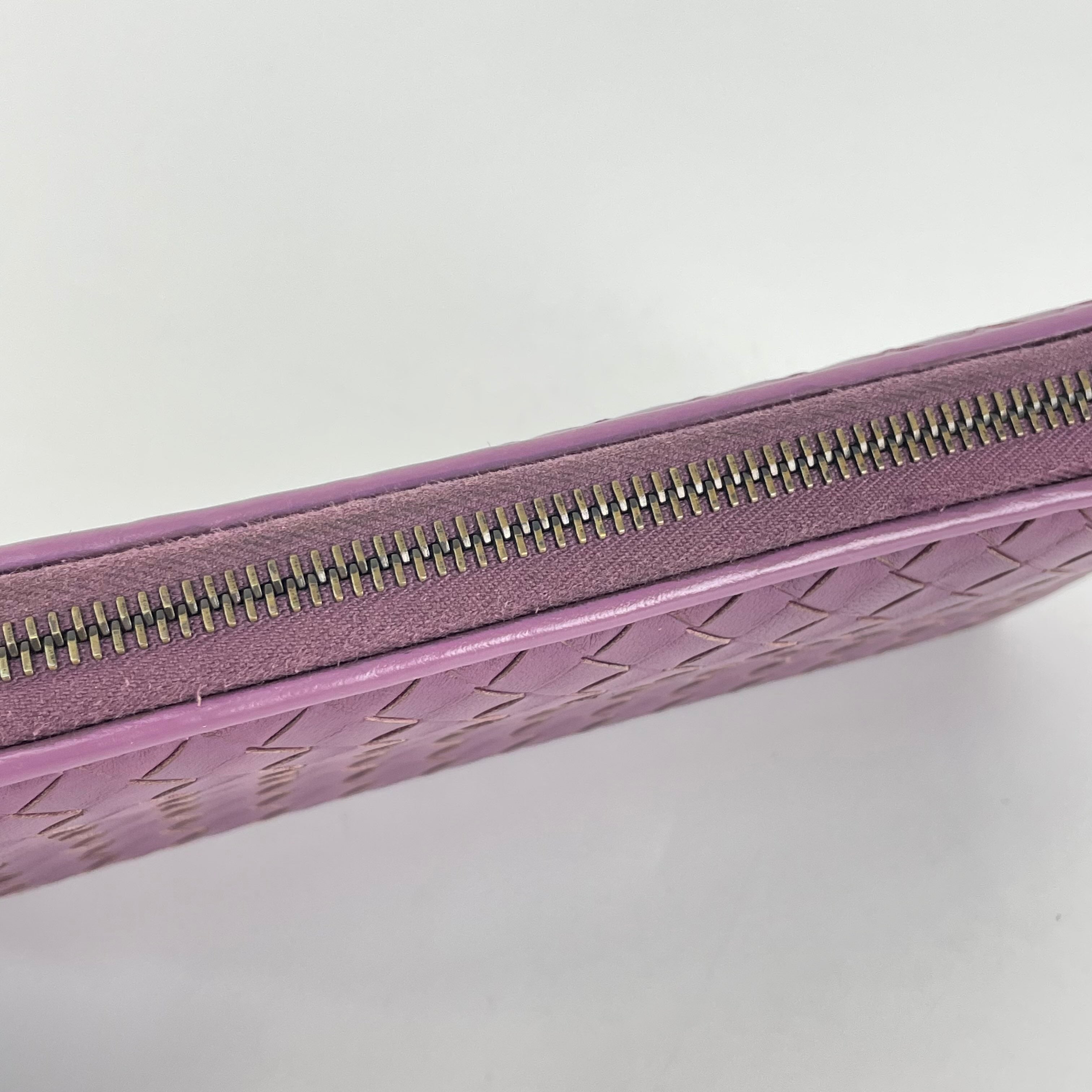Bottega Veneta Purple Clutch