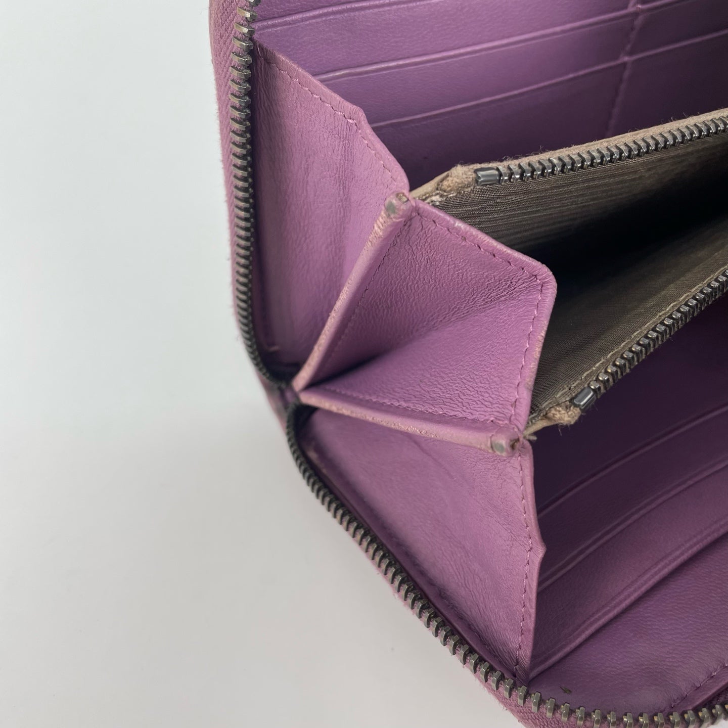 Bottega Veneta Purple Clutch