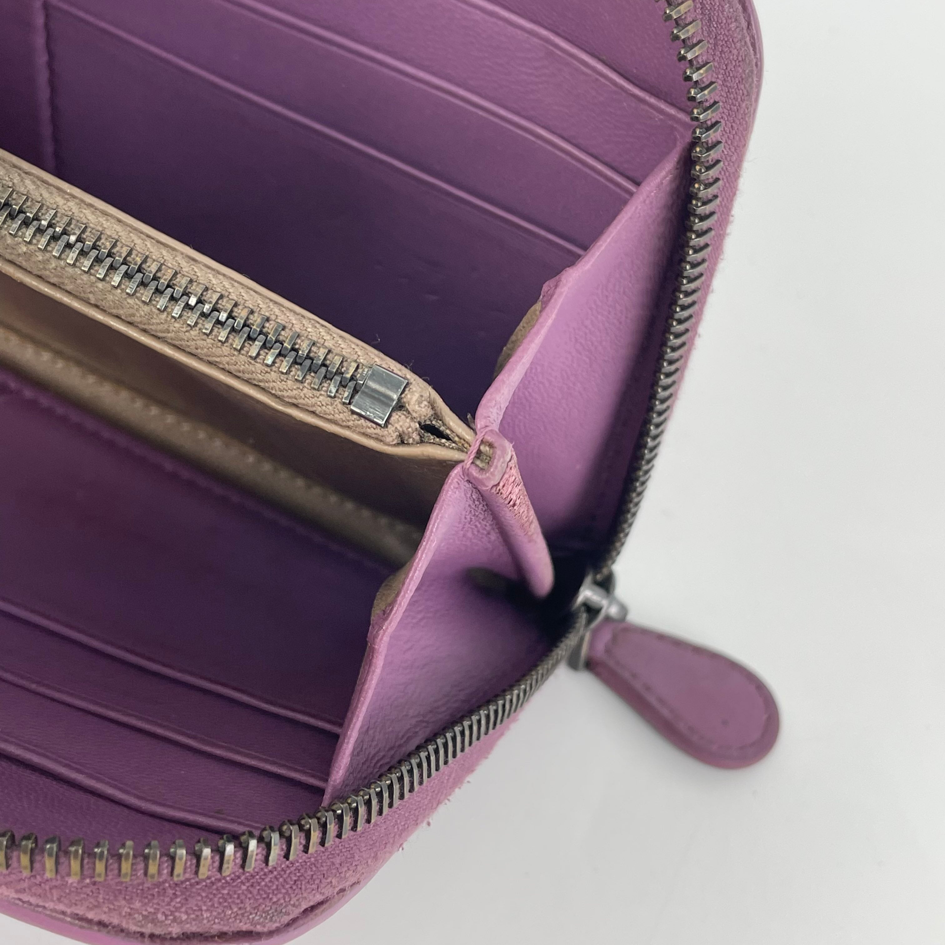 Bottega Veneta Purple Clutch