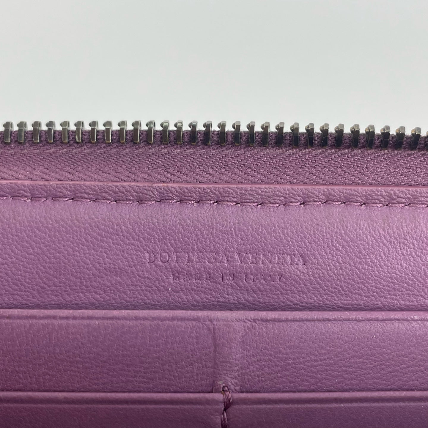 Bottega Veneta Purple Clutch
