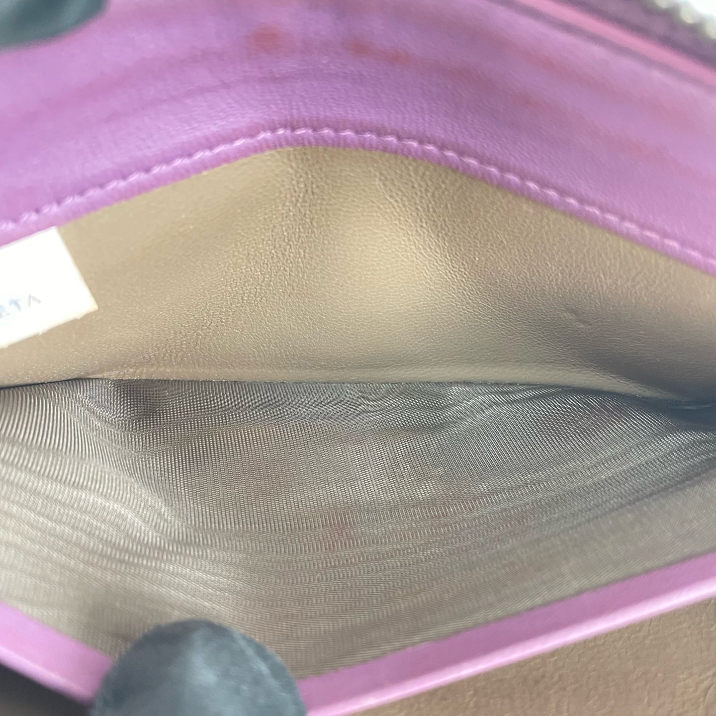 Bottega Veneta Purple Clutch