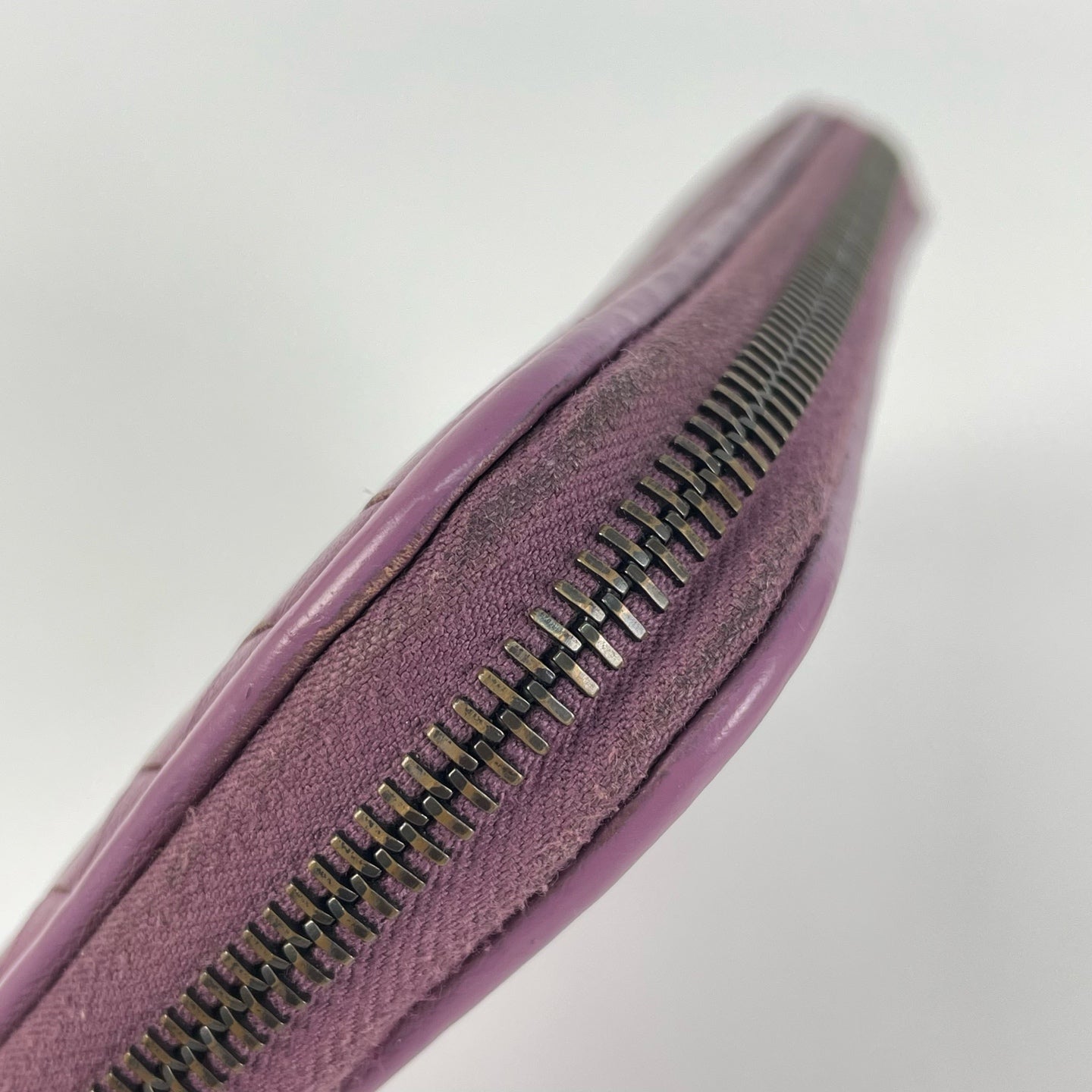 Bottega Veneta Purple Clutch