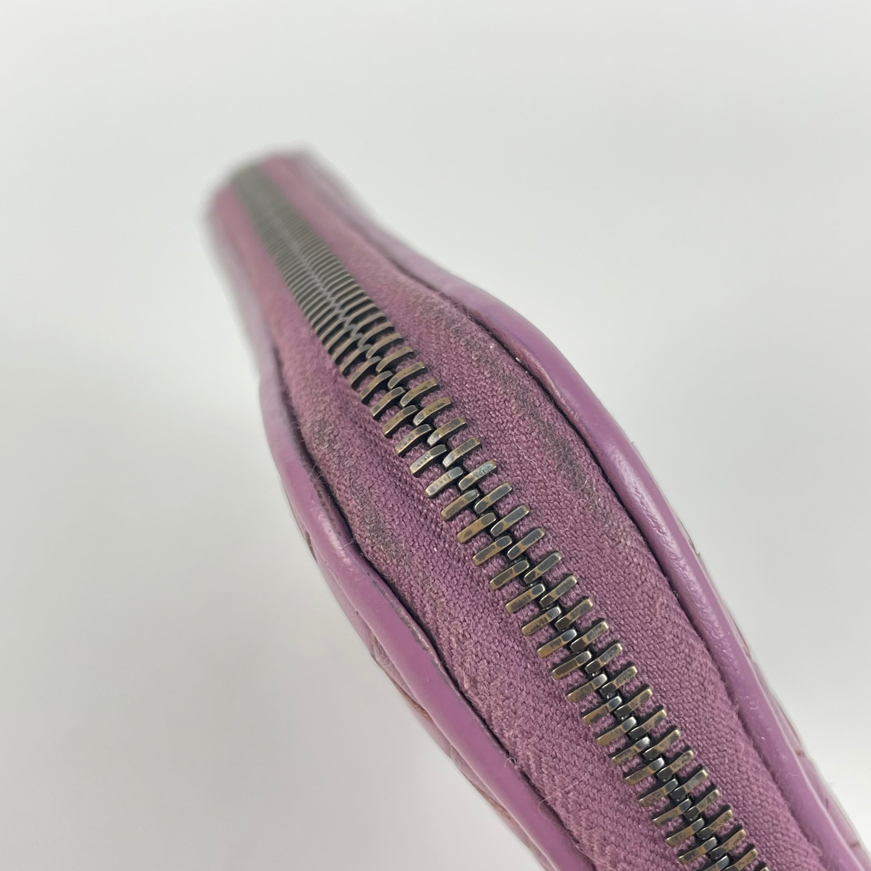 Bottega Veneta Purple Clutch