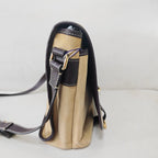 Loewe Alcantara White Messenger Bag