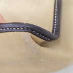 Loewe Alcantara White Messenger Bag
