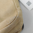 Loewe Alcantara White Messenger Bag