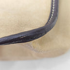 Loewe Alcantara White Messenger Bag