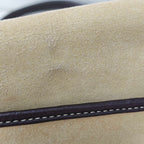 Loewe Alcantara White Messenger Bag