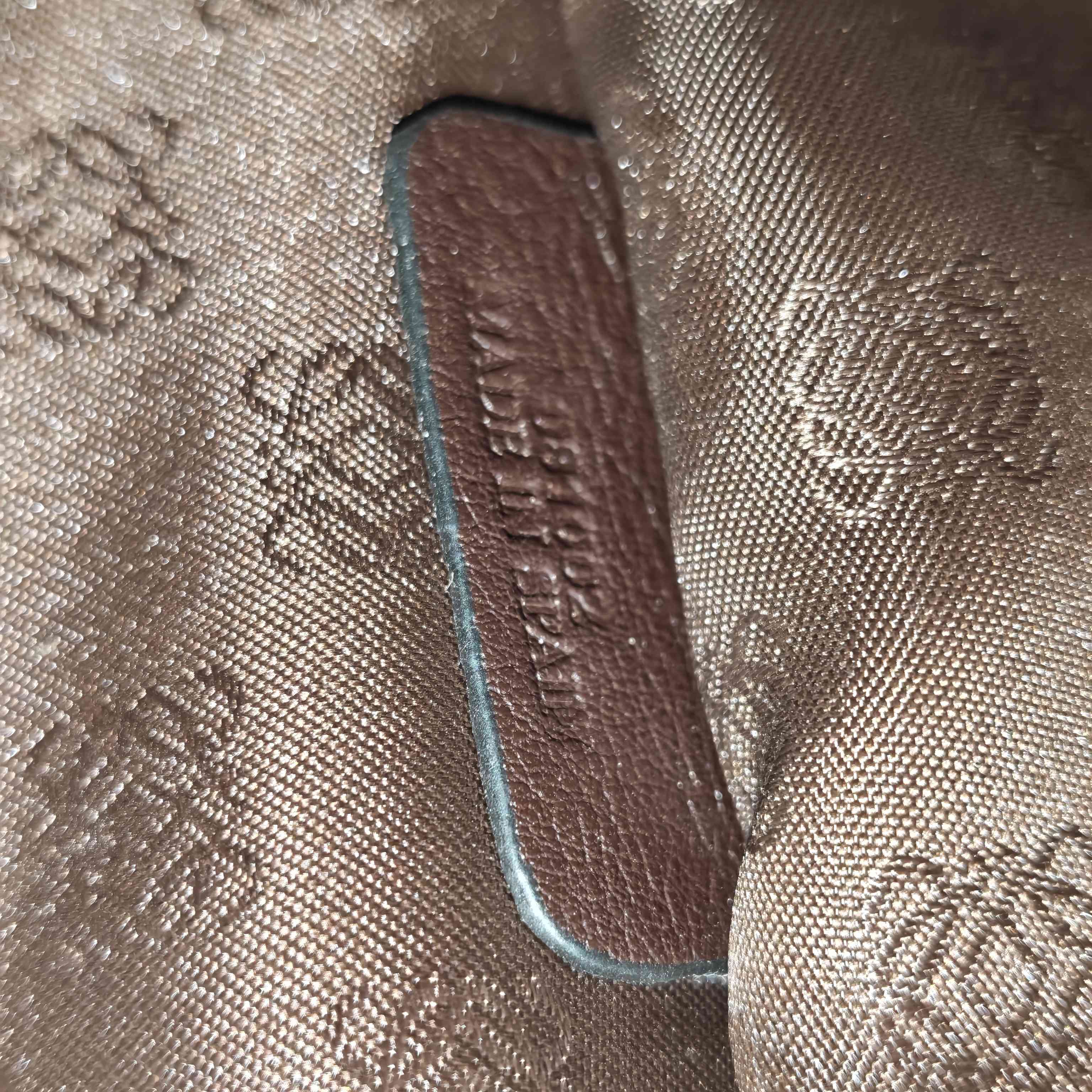 Loewe Alcantara White Messenger Bag