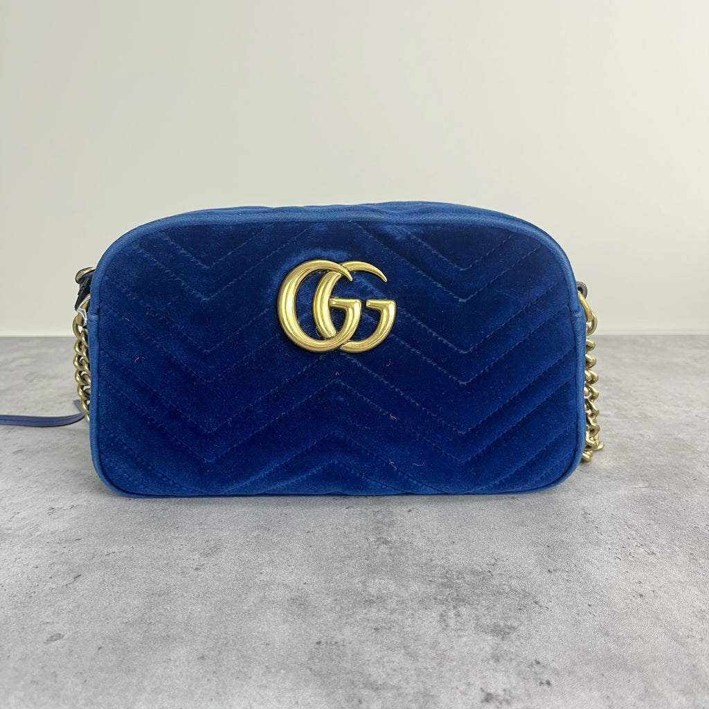 Gucci Velvet Blue 447632-9QIBT-4511