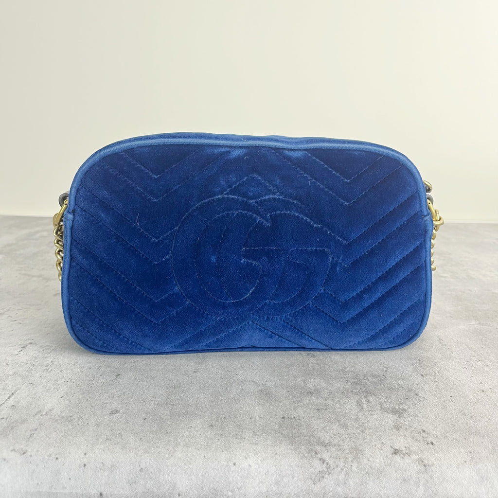 Gucci Velvet Blue 447632-9QIBT-4511
