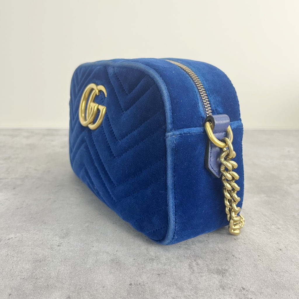 Gucci Velvet Blue 447632-9QIBT-4511