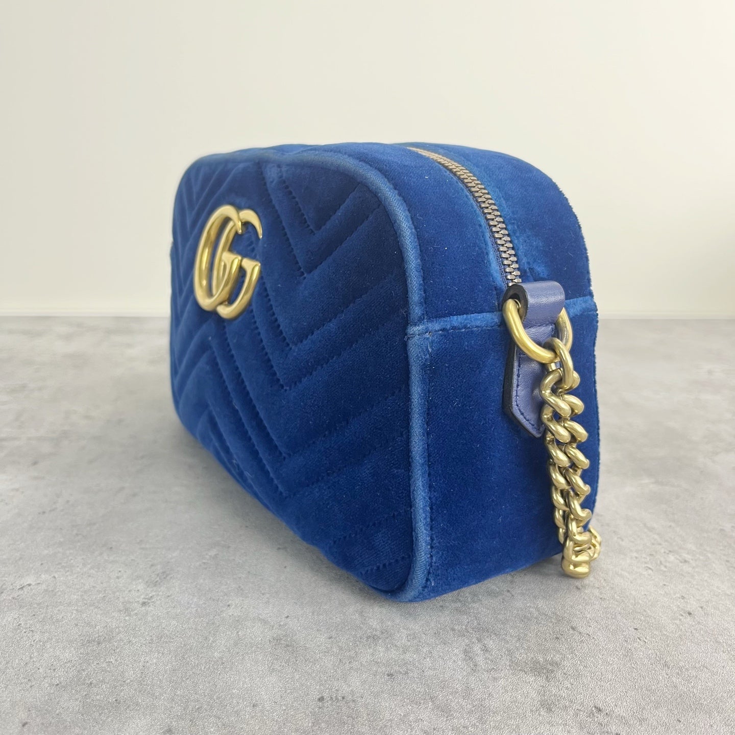 Gucci Velvet Blue 447632-9QIBT-4511